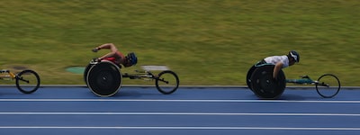 Situational image of Para-cycling competition